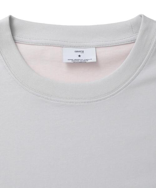 CONVERSE TOKYO(コンバーストウキョウ)の「BICOLOR HEM SPINDLE TEE(Tシャツ/カットソー・レディース・ネイビー/ホワイト/ブラック・MEDIUM/SMALL)」の13枚目の写真