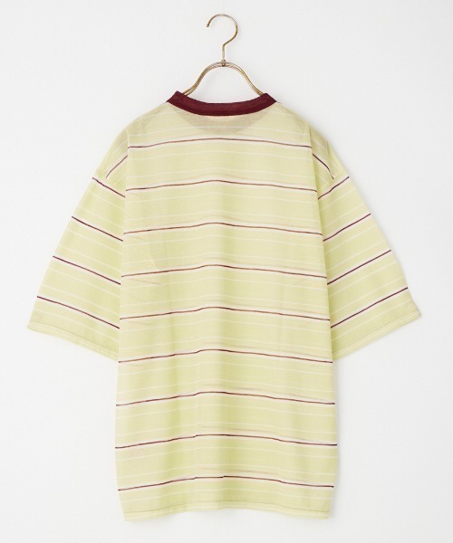 TODAYFUL（トゥデイフル）の「[TODAYFUL/トゥデイフル] シアーボーダーカットソー（Tシャツ/カットソー・レディース・ネイビー/ライトグリーン・F）」の17枚目の写真