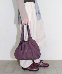 EN OR（エンオール）の「[CORE] REVERSIBLE MINI HOBO BAG - NAVY（ショルダーバッグ）」