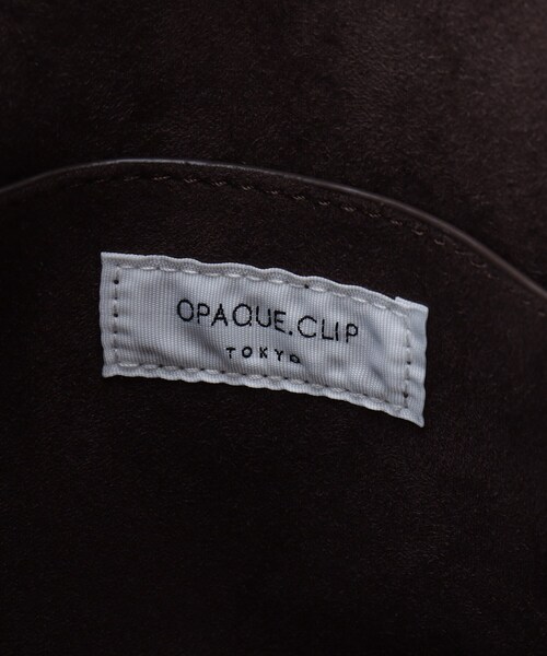 OPAQUE.CLIP(オペークドットクリップ)の「【A4サイズ対応】エンボスチェックBIGトートバッグ(トートバッグ・レディース・ブラウン系その他/ナチュラル/ブラック・00)」の16枚目の写真