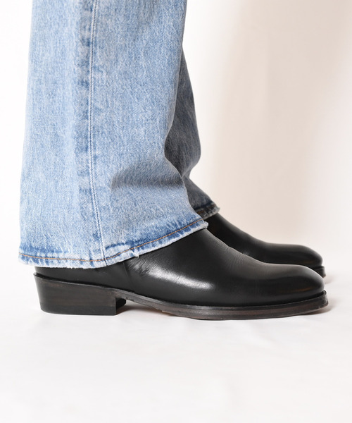 EARLE(アール)の「EARLE アール / New side zip boots キップレザーニューサイドジップブーツ / ER1201(ブーツ・メンズ・ブラック/ブラウン・43/42/40/41)」の4枚目の写真