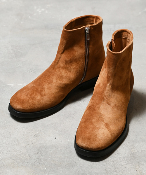 EARLE(アール)の「EARLE アール / New side zip boots キップレザーニューサイドジップブーツ / ER1201(ブーツ・メンズ・ブラック/ブラウン・43/42/40/41)」の5枚目の写真