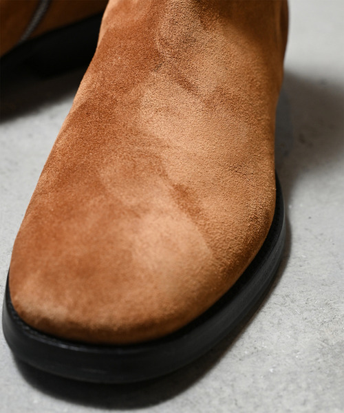 EARLE(アール)の「EARLE アール / New side zip boots キップレザーニューサイドジップブーツ / ER1201(ブーツ・メンズ・ブラック/ブラウン・43/42/40/41)」の6枚目の写真