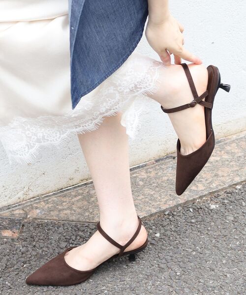 le.coeur blanc(ルクールブラン)の「le.coeur blanc ポインテッドミュール(その他シューズ・レディース・ブラウン/ブラウン系その他2・37/38)」の17枚目の写真
