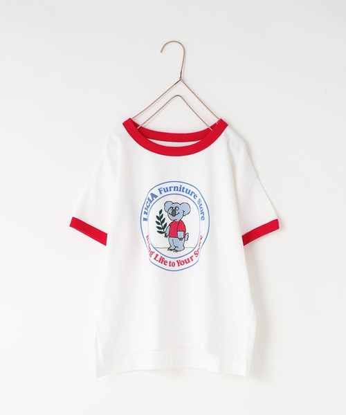 LOWRYS FARM（ローリーズファーム）の「アニマルリンガーＴＳＳ　1056998（Tシャツ/カットソー・キッズ・グレー/オフホワイト/アイボリー・110cm/120cm/130cm/140cm/150cm）」の22枚目の写真