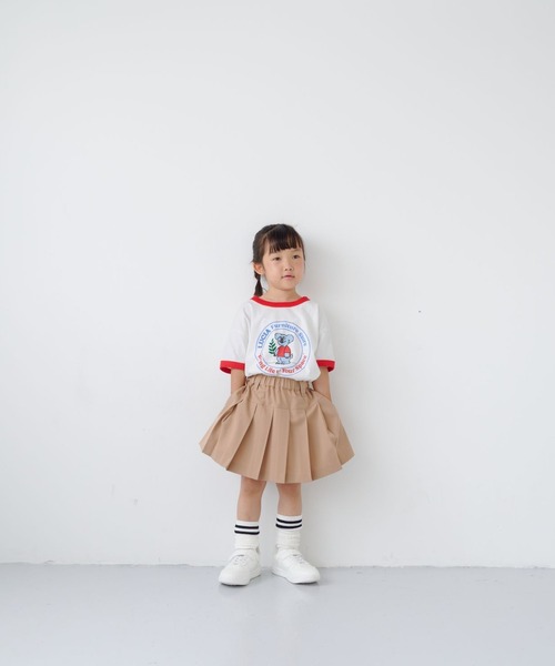 LOWRYS FARM（ローリーズファーム）の「アニマルリンガーＴＳＳ　1056998（Tシャツ/カットソー・キッズ・グレー/オフホワイト/アイボリー・110cm/120cm/130cm/140cm/150cm）」の6枚目の写真