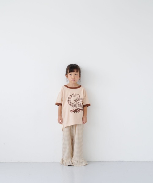 LOWRYS FARM（ローリーズファーム）の「アニマルリンガーＴＳＳ　1056998（Tシャツ/カットソー・キッズ・グレー/オフホワイト/アイボリー・110cm/120cm/130cm/140cm/150cm）」の14枚目の写真