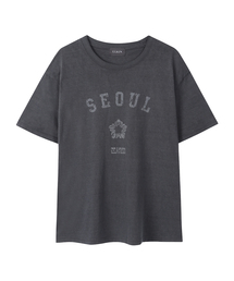 ムグンヘリテージ ソウル 半袖Tシャツ_ダスティチャコール