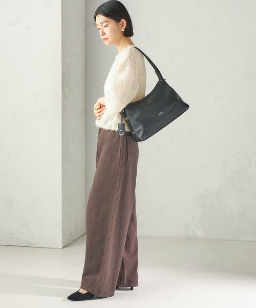 SHIPS(シップス)の「【WEB限定】George Cinq: ONE HANDLE BAG(ショルダーバッグ・レディース・ブラック/ブラウン/ベージュ系・ONE SIZE)」の9枚目の写真