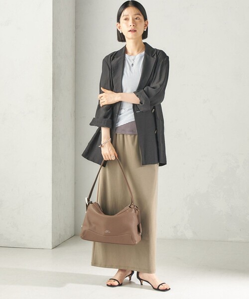 SHIPS(シップス)の「【WEB限定】George Cinq: ONE HANDLE BAG(ショルダーバッグ・レディース・ブラック/ブラウン/ベージュ系・ONE SIZE)」の15枚目の写真