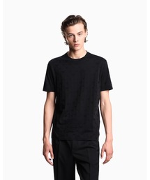 【エンポリオ アルマーニ】ASV Tシャツ ジャージー インターシャロゴ