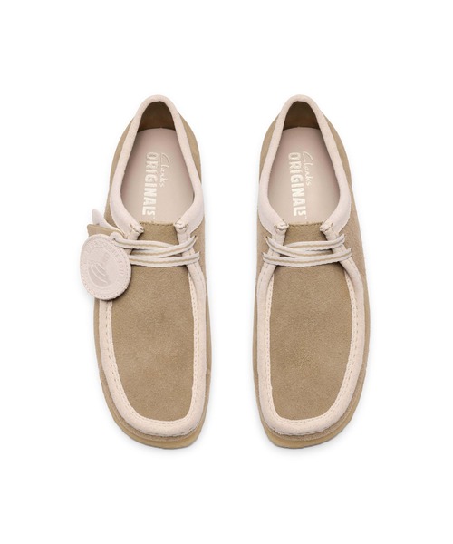 Clarks(クラークス)の「WALLABEE MAPLE STRIPE(スニーカー・メンズ・ベージュ・25.5cm/26.0cm/26.5cm)」の4枚目の写真