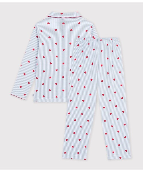 PETIT BATEAU(プチバトー)の「衿つきプリント長袖パジャマ(ルームウェア/パジャマ・キッズ・ホワイト系その他・4YEAR/5YEAR/2YEAR/3YEAR)」の6枚目の写真
