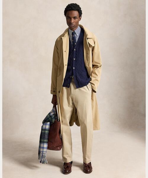 POLO RALPH LAUREN（ポロ ラルフ ローレン）の「ケーブルニット ウールカシミヤ カーディガン（カーディガン/ボレロ・メンズ・ブルー・S/M/L/XL/XS）」の3枚目の写真