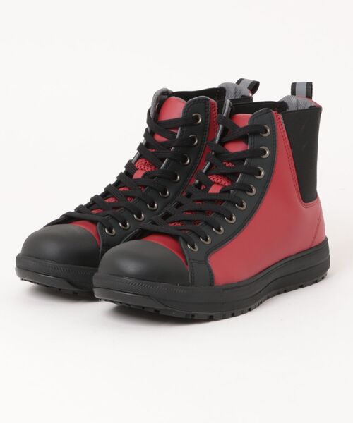 CONVERSE(コンバース)の「converse コンバース ALL STAR PS 2 SIDEGORE HI【つま先保護芯/幅広3E】メンズ レディース 作業靴(オールスターPS2サイドゴアHI)(その他シューズ・メンズ・バーガンディー/カーキ・26.0cm/26.5cm/24.5cm/27.0cm/25.0cm/27.5cm/25.5cm/28.0cm/29.0cm)」の2枚目の写真
