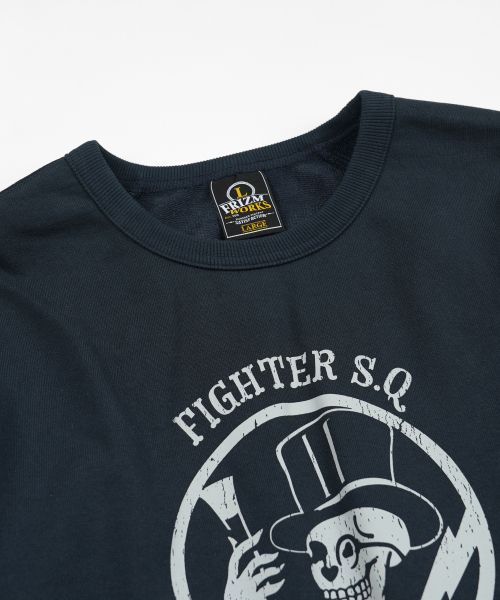 FRIZMWORKS(フリズムワークス)の「95TH FIGHTER SQ SWEATSHIRT _ NAVY(スウェット・メンズ・その他・SMALL/MEDIUM/LARGE/X-LARGE)」の3枚目の写真