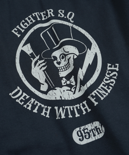 FRIZMWORKS(フリズムワークス)の「95TH FIGHTER SQ SWEATSHIRT _ NAVY(スウェット・メンズ・その他・SMALL/MEDIUM/LARGE/X-LARGE)」の4枚目の写真
