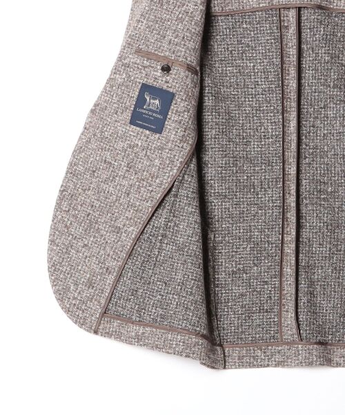 SHIPS（シップス）の「ROMA SLIVER KNIT CHK（テーラードジャケット・メンズ・ベージュ系その他・MEDIUM/LARGE）」の3枚目の写真
