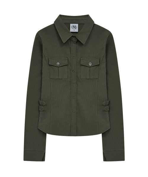 Midnight Move(ミッドナイトムーブ)の「VTシャツ(カーキ)(シャツ/ブラウス・レディース・その他・MEDIUM/SMALL)」の1枚目の写真