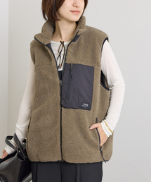 TAION / タイオン MOUNTAIN BOA FLEECE HIGH NECK VEST