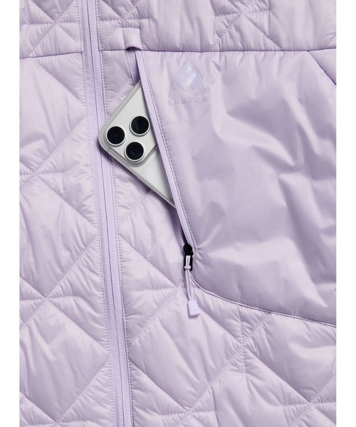 BURTON(バートン)の「ウィメンズ Reserve シンセティック インサレーテッド ジャケット(その他アウター・レディース・ライトパープル・M/S)」の8枚目の写真