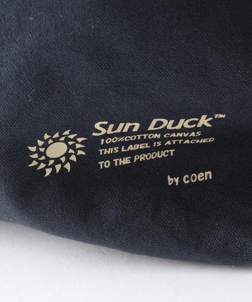 coen（コーエン）の「【coen別注】SUN DUCK 2WAYバッグ（バックパック/リュック・メンズ・ネイビー/オフホワイト/ブラック/オリーブ・FREE）」の11枚目の写真