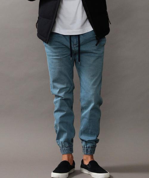 ユナイテッドアローズ インディゴ デニム ジョガー スウェットパンツ Mサイズ A DAY IN THE LIFE UNITED ARROWS UNITED ユナイテッドアローズ デニム Mix メンズ ARROWS（ビューティーアンドユースユナイテッド