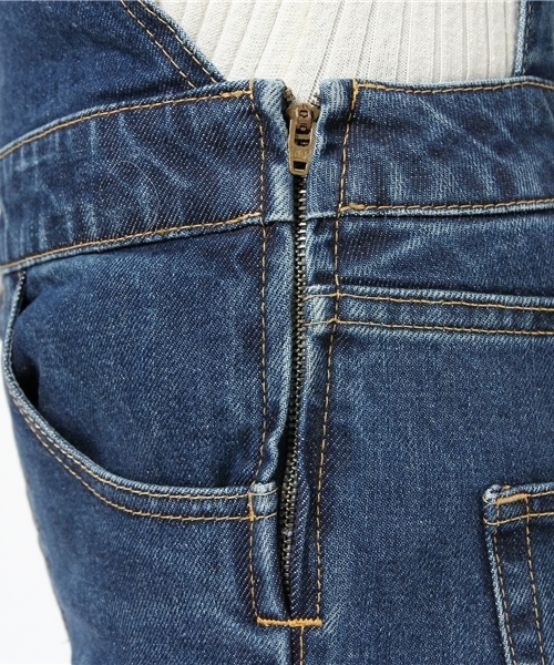 SLY（スライ）の「LOGAN CROPPED SALOPETTE-B（その他・レディース・ブルー・2/1/0）」の9枚目の写真