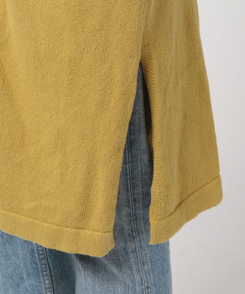 MOUSSY（マウジー）の「LONG KNITTING CD（カーディガン/ボレロ・レディース・ライトベージュ/ライトピンク/ライトイエロー/ライトカーキ・FREE）」の11枚目の写真