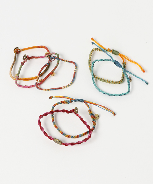 Wakami ワカミ の Wakami ワカミ Earth 7 Strand 7連ブレスレット ブレスレット Wear Wakami ワカミ の Wakami ワカミ Earth 7 Strand 7連ブレスレット ブレスレット Wear
