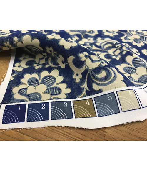 MEDE19F(メデジュウキュウ)の「MEDE19F ヴィンテージパターンプリントマキシワンピース(ワンピース・レディース・ブルー系その他・LARGE/MEDIUM/NM/X-LARGE)」の8枚目の写真