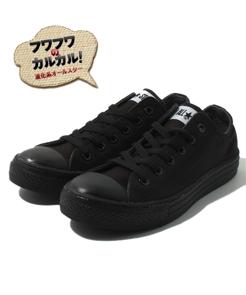 CONVERSE（コンバース）の「CANVAS ALL STAR COLORS EVO OX/キャンバス オールスター カラーズ エヴォ OX（スニーカー・メンズ・ホワイト/ブラック/ブラック×ブラック・3.5/4/4.5/5/5.5/6.5/7/7.5/8/8.5/9/9.5/10.5）」の3枚目の写真