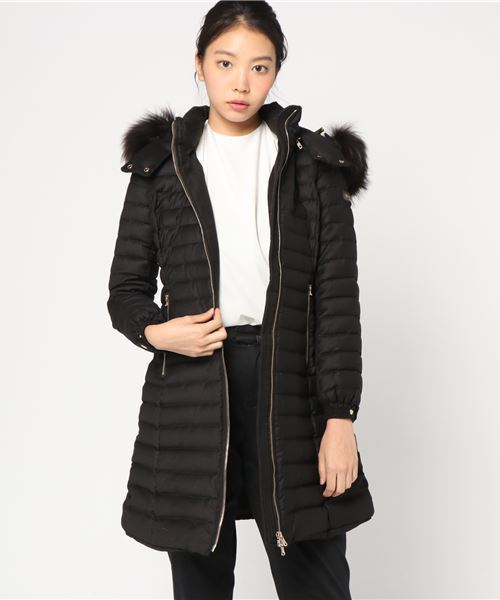 美品 TATRASレディース ダウンコート ブラック TATRAS（タトラス） ダウンコート 1 ブラック レディース : ZOZOTOWN