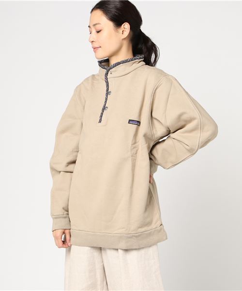 THOUSAND MILE（サウザンドマイル）の「【THOUSANDMILE/サウザンドマイル】SITKA PULLOVER (UN)（スウェット・メンズ・ブラック/グレー/カーキ/オレンジ/ブルー・SMALL/MEDIUM）」の4枚目の写真