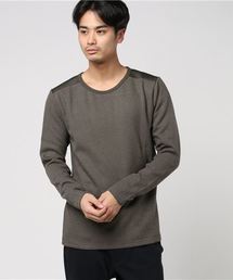 リブパイルダブルフェイスプルオーバー