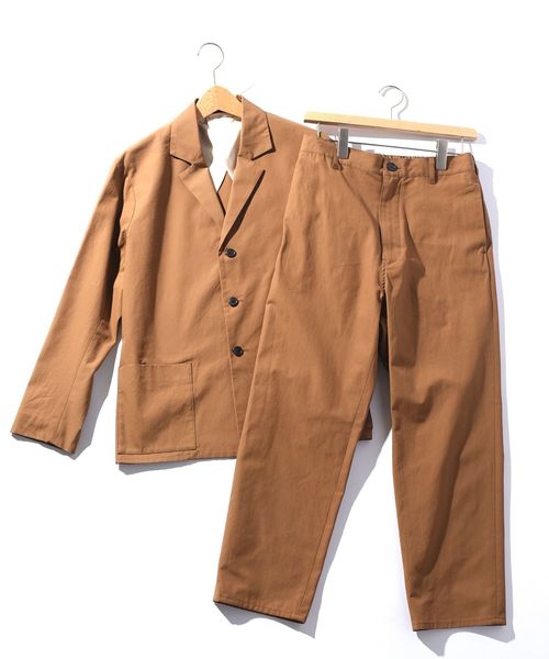 SHIPS（シップス）の「SU: コットン 3Bジャケット（テーラードジャケット・メンズ・キャメル/ネイビー・SMALL/LARGE/MEDIUM）」の10枚目の写真