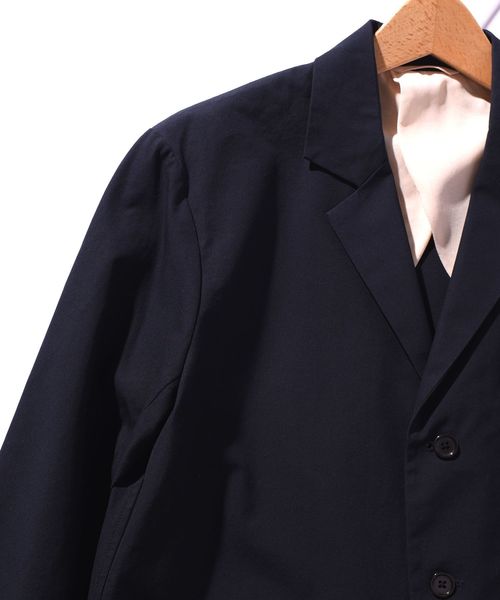 SHIPS（シップス）の「SU: コットン 3Bジャケット（テーラードジャケット・メンズ・キャメル/ネイビー・SMALL/LARGE/MEDIUM）」の14枚目の写真