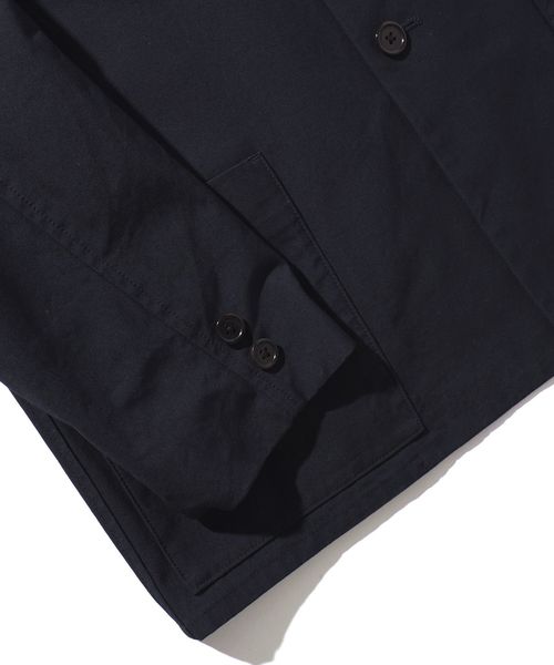 SHIPS（シップス）の「SU: コットン 3Bジャケット（テーラードジャケット・メンズ・キャメル/ネイビー・SMALL/LARGE/MEDIUM）」の4枚目の写真