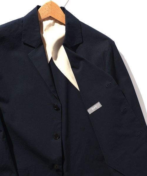 SHIPS（シップス）の「SU: コットン 3Bジャケット（テーラードジャケット・メンズ・キャメル/ネイビー・SMALL/LARGE/MEDIUM）」の5枚目の写真