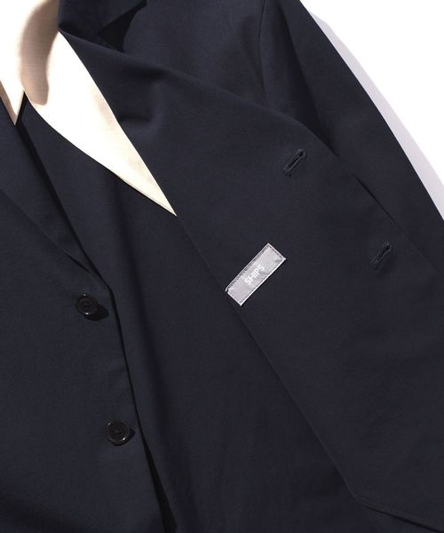 SHIPS（シップス）の「SU: コットン 3Bジャケット（テーラードジャケット・メンズ・キャメル/ネイビー・SMALL/LARGE/MEDIUM）」の6枚目の写真