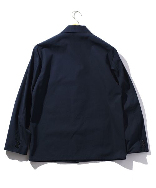 SHIPS（シップス）の「SU: コットン 3Bジャケット（テーラードジャケット・メンズ・キャメル/ネイビー・SMALL/LARGE/MEDIUM）」の7枚目の写真