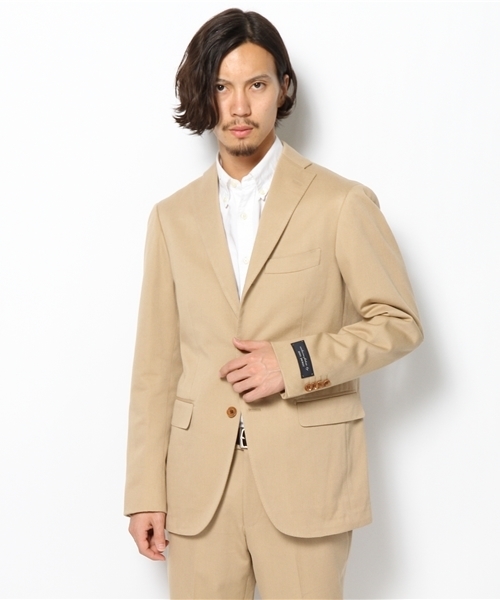ナノユニバース別注 リングジャケット シングルセットアップ44 ベージュ 春秋冬 NANO universe（ナノユニバース）の「RING JACKET(リングヂャケット
