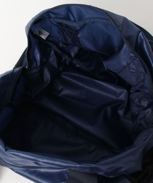 adidas（アディダス）の「パッカブル ボストンバッグ（ボストンバッグ・メンズ・ブラック/ネイビー/アッシュグレー・FREE）」の6枚目の写真