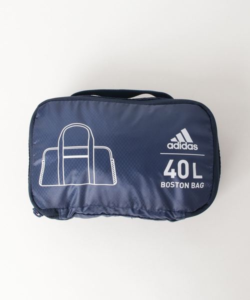 adidas（アディダス）の「パッカブル ボストンバッグ（ボストンバッグ・メンズ・ブラック/ネイビー/アッシュグレー・FREE）」の7枚目の写真