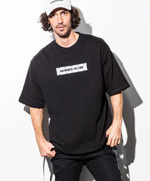 NUMBER (N)INE DENIM(ナンバーナインデニム)サイドテープ付フロントロゴビッグTシャツ