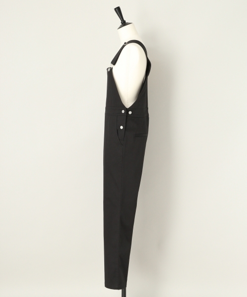 LOWRYS FARM（ローリーズファーム）の「コットンオーバーオール 　805081（サロペット/オーバーオール・レディース・ブラック・LARGE/MEDIUM）」の3枚目の写真