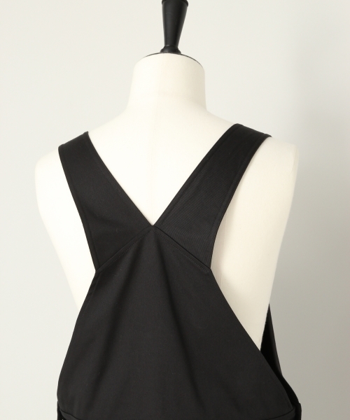 LOWRYS FARM（ローリーズファーム）の「コットンオーバーオール 　805081（サロペット/オーバーオール・レディース・ブラック・LARGE/MEDIUM）」の10枚目の写真