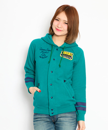 X-girl | PATCHED SWEAT JACKET(パーカー)