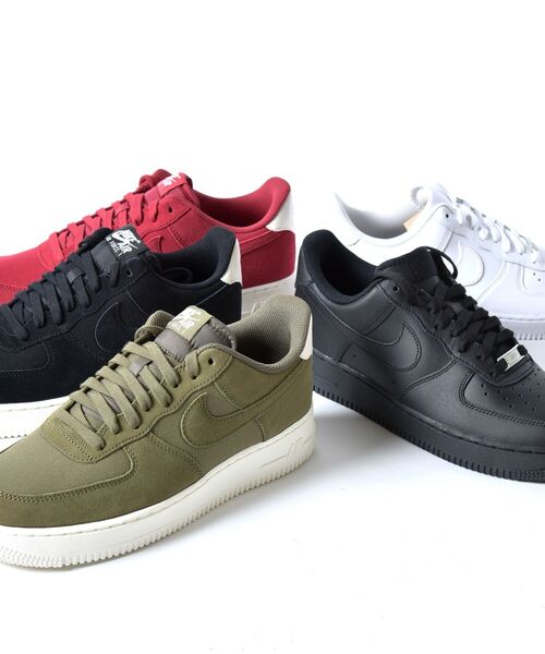 NIKE(ナイキ)の「NIKE: AIR FORCE 1 07(スニーカー・メンズ・ホワイト/ブラック・6/8/9/7)」の11枚目の写真
