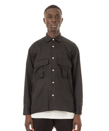 Military Sateen Shirt / サテンミリタリーシャツ